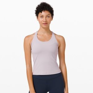 lululemon Cool Racerback *race length- size 6 pink